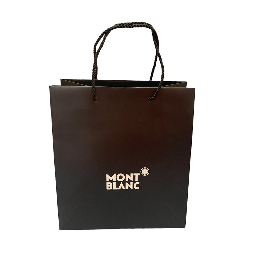 MONT BLANC medium shopping bags /thick cardboard bags original brand bags